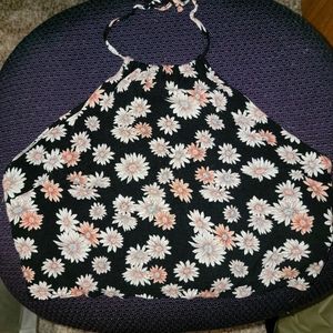 Large Forever21 Flower CropTop